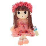 Cute Sweet Girls Model Plush Stuffed Dolls Toys Wedding Lovely Rag Doll Decoration Kids Birthday Gift