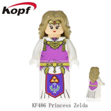 20Pcs Legoingly Minifigured The Legend of Zelda Game Princess Zelda Link Building Blocks Collection Toys For Children KF2027