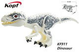 Legoingly Blue Carnotarus Tyrannosaurus Rex The Dinosaur Movie Action Figures World Park Building Blocks Children Toys KF817