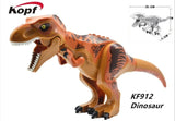 Legoingly Blue Carnotarus Tyrannosaurus Rex The Dinosaur Movie Action Figures World Park Building Blocks Children Toys KF817