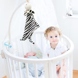 Baby Cute Doll Toys Soothing Towel Blanket Cartoon Animal Rabbit Panda Monkey Plush Toys Infant Bed Crib Hanging Toys