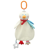 Baby Cute Doll Toys Soothing Towel Blanket Cartoon Animal Rabbit Panda Monkey Plush Toys Infant Bed Crib Hanging Toys