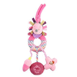 Baby Cartoon Animal Rattle Toys Infant Sleeping Bed Crib Hanging Music Bell Kids Pacify Toy