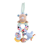 Baby Cartoon Animal Rattle Toys Infant Sleeping Bed Crib Hanging Music Bell Kids Pacify Toy