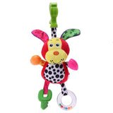 Baby Cartoon Animal Rattle Toys Infant Sleeping Bed Crib Hanging Music Bell Kids Pacify Toy