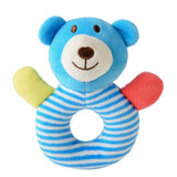 Baby Rattle Toys Cartoon Animal Baby Soft Plush Appease Doll Infant Cute Grasp Rattles Educational Toys Kids Bell Toys