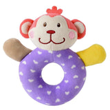 Baby Rattle Toys Cartoon Animal Baby Soft Plush Appease Doll Infant Cute Grasp Rattles Educational Toys Kids Bell Toys