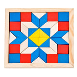 Kids Puzzle Toys DIY Jigsaw Puzzle Wooden Toys Children Geometric Shape 3D Early Learning Educational Toy