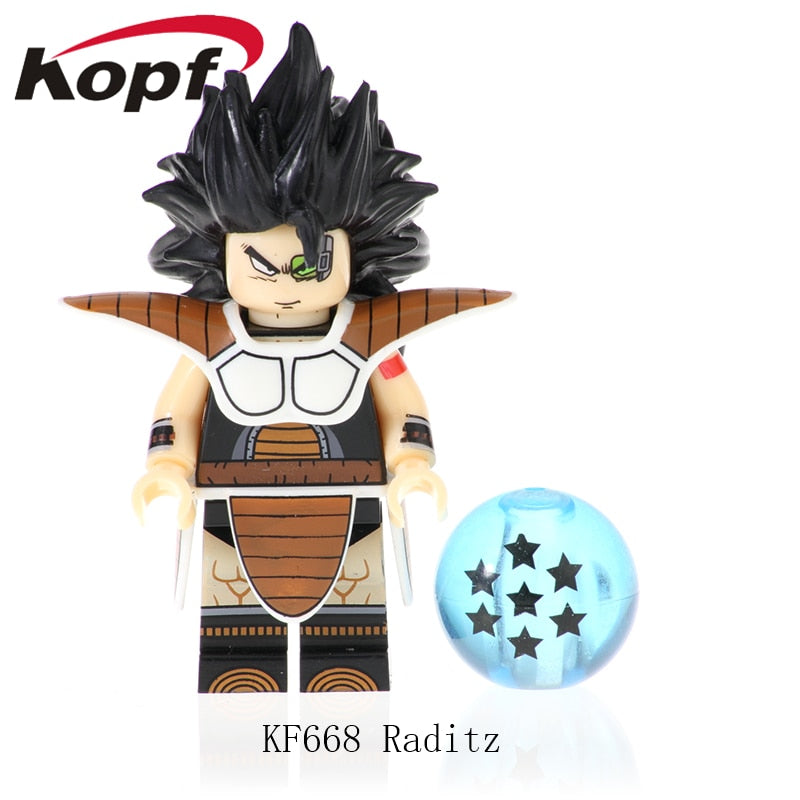 Legoings Minifigured Dragon Ball Z Building Blocks Raditz