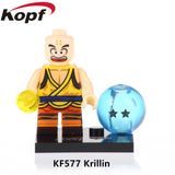 Legoings Minifigured Dragon Ball Z Building Blocks Raditz King Vegeta Recoom Son Goku NinajagoINGly Doll Toys For Children KF668