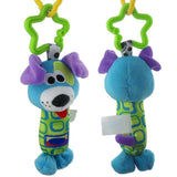 Baby Rattles Bell Toys Mobile Soft Cartoon Plush Animal Clip Rattles Crib Bed Stroller Hanging Dolls Toys for Newborn Baby