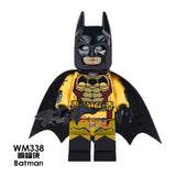 Single super hero African Superman Clark Kent Robin Superwoman Bullseye Batman building blocks models toys for children kits