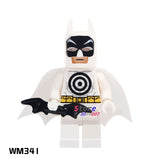 Single super hero African Superman Clark Kent Robin Superwoman Bullseye Batman building blocks models toys for children kits