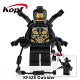 Ninjagoed Minifigured Super Heroes Marvel Adventure Comics Sandman Wesley Dodds Bricks Legoing Doll Toys For Children Gift KF702