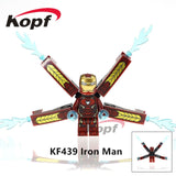Ninjagoed Minifigured Super Heroes Marvel Adventure Comics Sandman Wesley Dodds Bricks Legoing Doll Toys For Children Gift KF702