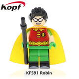 Ninjagoed Minifigured Super Heroes Marvel Adventure Comics Sandman Wesley Dodds Bricks Legoing Doll Toys For Children Gift KF702