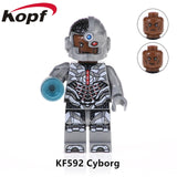 Ninjagoed Minifigured Super Heroes Marvel Adventure Comics Sandman Wesley Dodds Bricks Legoing Doll Toys For Children Gift KF702