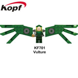 Ninjagoed Minifigured Super Heroes Marvel Adventure Comics Sandman Wesley Dodds Bricks Legoing Doll Toys For Children Gift KF702