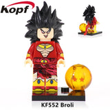 Legoings Figures Son Goku  Dragon Ball Z Building Blocks Vegeta Recoom Raditz Krillin Ninjagoed Model Toys For Children KF6057