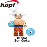 Legoings Figures Son Goku  Dragon Ball Z Building Blocks Vegeta Recoom Raditz Krillin Ninjagoed Model Toys For Children KF6057