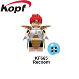 Legoings Figures Son Goku  Dragon Ball Z Building Blocks Vegeta Recoom Raditz Krillin Ninjagoed Model Toys For Children KF6057
