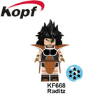 Legoings Figures Son Goku  Dragon Ball Z Building Blocks Vegeta Recoom Raditz Krillin Ninjagoed Model Toys For Children KF6057