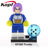 Legoings Figures Son Goku  Dragon Ball Z Building Blocks Vegeta Recoom Raditz Krillin Ninjagoed Model Toys For Children KF6057
