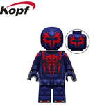 Legoing Minifigured Marvel Avengers Spiderman Ultimate Spider-Man Noir Gwenom Building Blocks Bricks Toys For Children KT1016