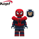 Legoing Minifigured Marvel Avengers Spiderman Ultimate Spider-Man Noir Gwenom Building Blocks Bricks Toys For Children KT1016