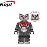 Legoing Minifigured Marvel Avengers Spiderman Ultimate Spider-Man Noir Gwenom Building Blocks Bricks Toys For Children KT1016