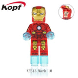 Legoing Minifigured Marvel Avengers Spiderman Ultimate Spider-Man Noir Gwenom Building Blocks Bricks Toys For Children KT1016
