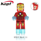 Legoing Minifigured Marvel Avengers Spiderman Ultimate Spider-Man Noir Gwenom Building Blocks Bricks Toys For Children KT1016