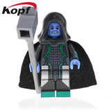 20Pcs Legoingly Figures Avengers 4 Ronan The Accuser Mar-Vell Nick Fury Building Blocks Toys Collection For Children XH 1013