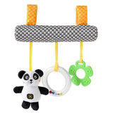 Newborn Baby Cute Playmate Plush Doll Toys Kids Cartoon Animals Hand Bells Rattles Toy Baby Teether Kids Teething Toys For Baby
