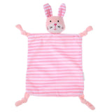 Newborn Baby Cute Playmate Plush Doll Toys Kids Cartoon Animals Hand Bells Rattles Toy Baby Teether Kids Teething Toys For Baby