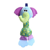 Newborn Baby Cute Playmate Plush Doll Toys Kids Cartoon Animals Hand Bells Rattles Toy Baby Teether Kids Teething Toys For Baby