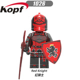 Legoingly Figures Fornight Battle Hound Red Knight Love Ranger Merry Marauder Building Blocks Bricks Toys For Children X0228
