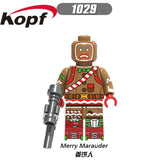 Legoingly Figures Fornight Battle Hound Red Knight Love Ranger Merry Marauder Building Blocks Bricks Toys For Children X0228