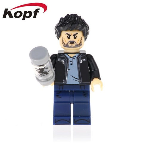 Legoed Building Blocks Bombastic Bag Man Doctor Octopus Vulture Carnege Minifigured Bricks Dolls For Children Toys Gift XH 1060