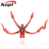 Legoed Building Blocks Bombastic Bag Man Doctor Octopus Vulture Carnege Minifigured Bricks Dolls For Children Toys Gift XH 1060