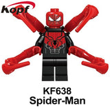 Legoings Super Heroes Batgirl Venom Mark 9 Talon Cable Building Blocks Bricks Minifigured Action Gift Toys For Children KF608
