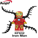 Legoed Minifigured Super Heroes Hourman Mark 9 Spider-Man Talon Cable Building Blocks Bricks Dolls Gift Toys For Children KF606