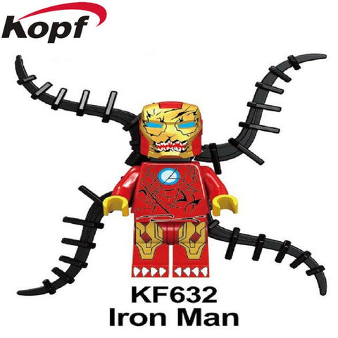 Legoed Minifigured Super Heroes Hourman Mark 9 Spider-Man Talon Cable Building Blocks Bricks Dolls Gift Toys For Children KF606