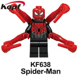 Legoed Minifigured Super Heroes Hourman Mark 9 Spider-Man Talon Cable Building Blocks Bricks Dolls Gift Toys For Children KF606