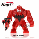 Legoings Figures Marvel Building Blocks Venom Movies Agent Venom Ant-Venom Sinestro Bricks Ninjagoed Toys For Children XH 1049