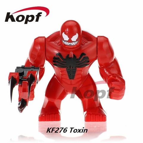 Legoings Figures Marvel Building Blocks Venom Movies Agent Venom Ant-Venom Sinestro Bricks Ninjagoed Toys For Children XH 1049