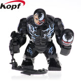 Legoings Figures Marvel Building Blocks Venom Movies Agent Venom Ant-Venom Sinestro Bricks Ninjagoed Toys For Children XH 1049