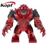 Legoings Figures Marvel Building Blocks Venom Movies Agent Venom Ant-Venom Sinestro Bricks Ninjagoed Toys For Children XH 1049