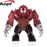 Legoings Figures Marvel Building Blocks Venom Movies Agent Venom Ant-Venom Sinestro Bricks Ninjagoed Toys For Children XH 1049