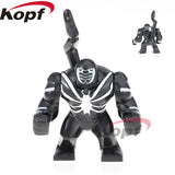 Legoings Figures Marvel Building Blocks Venom Movies Agent Venom Ant-Venom Sinestro Bricks Ninjagoed Toys For Children XH 1049
